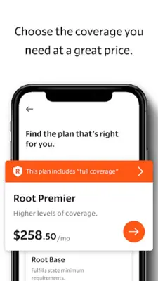 Root Better car insurance android App screenshot 3